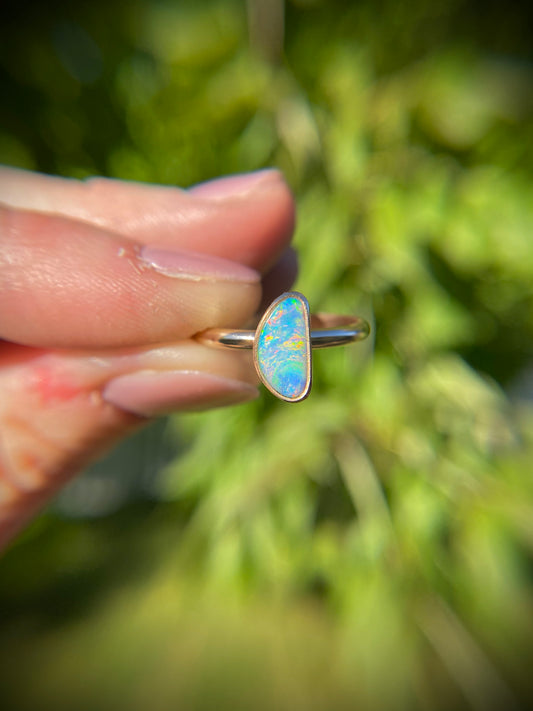 Magic Bean (14K Gold + Silver)