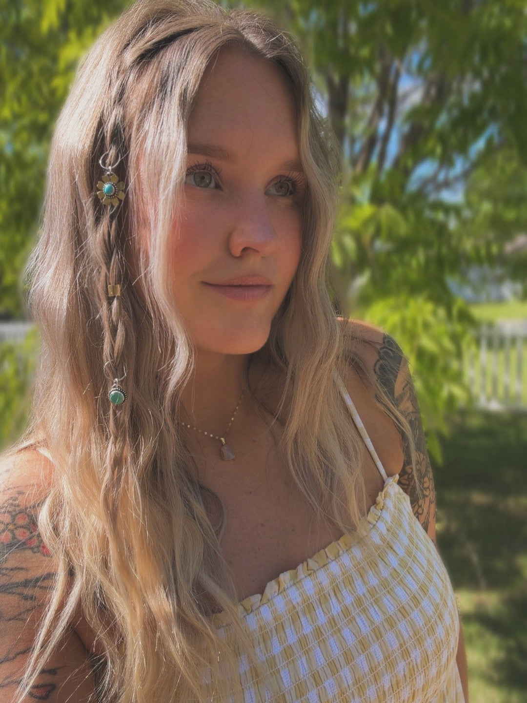 Sunkissed Candy 🌞 14K Gold Pendant 🍭 (chain NOT included in price)