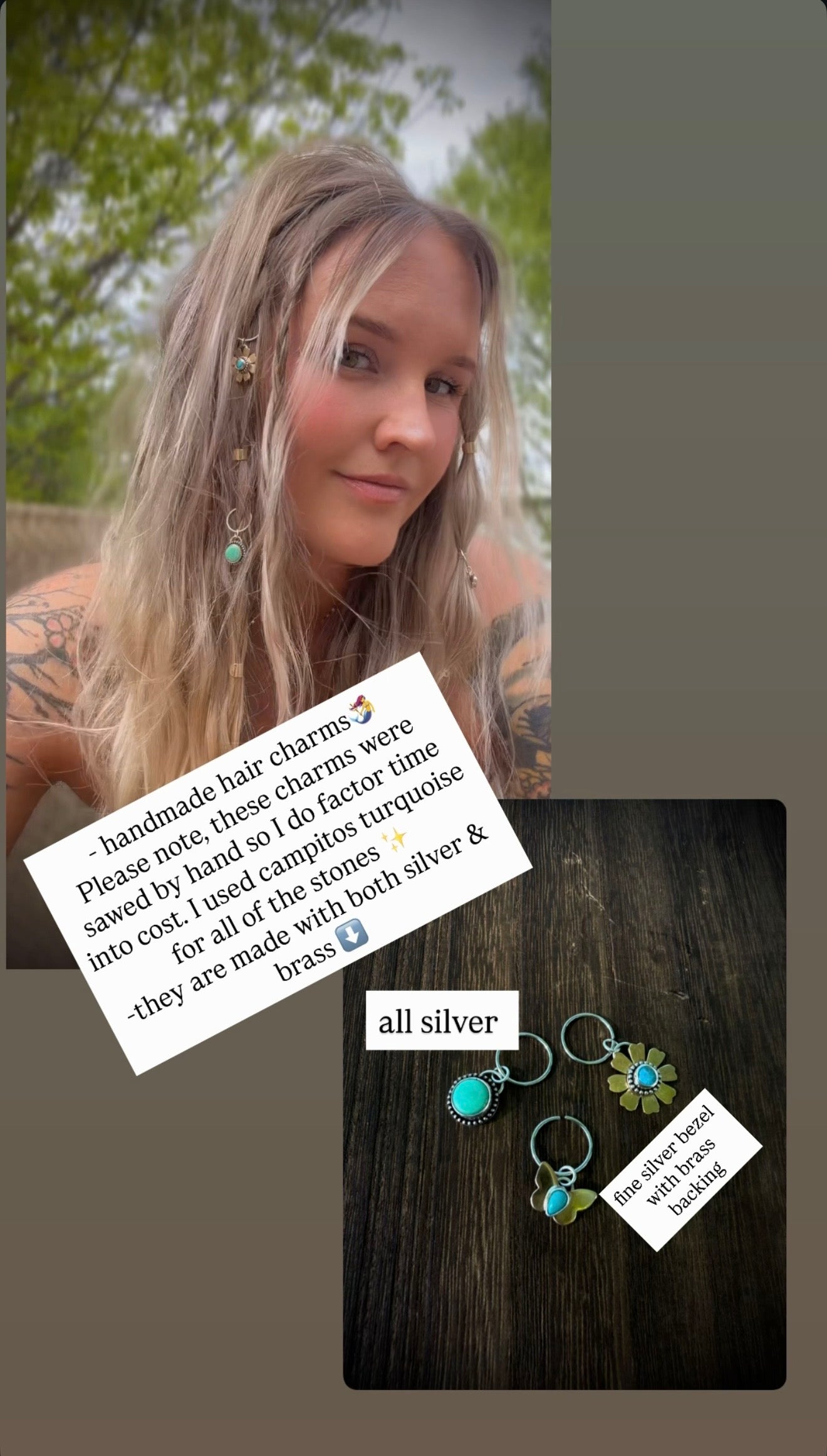 Handmade Hair Jewels 🧜‍♀️✨