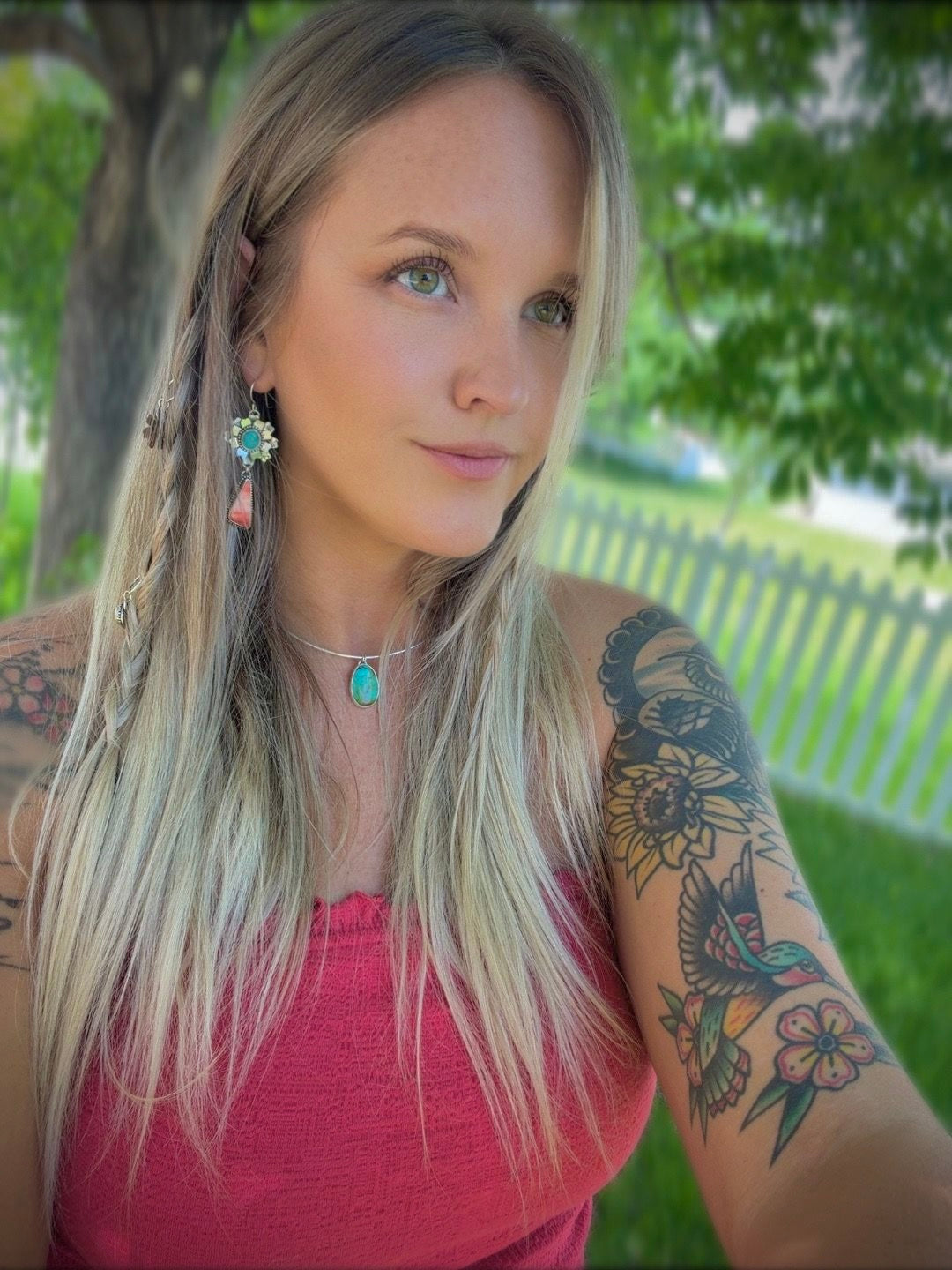 Blue Moon Neck Ring 🌙